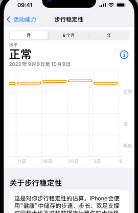 靖州iPhone手机维修如何在iPhone开启'步行稳定性通知'