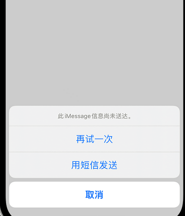 靖州apple维修iPhone上无法正常发送iMessage信息